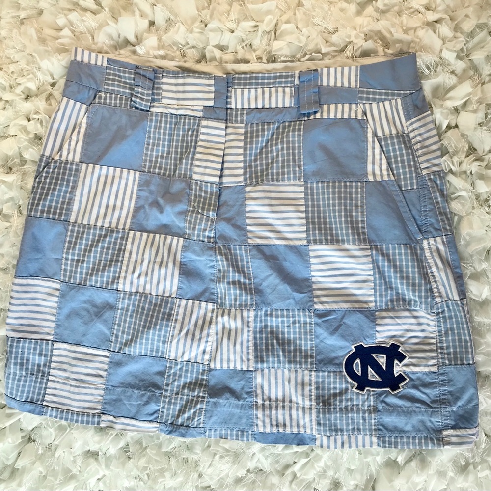 Unc University of North Carolina vintage skirt